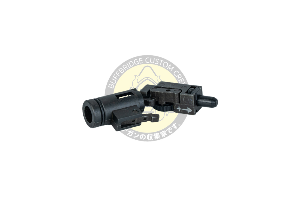 Guns Modify : Zinc Alloy Hop Up Base and Adjuster for Marui MWS M4 GBB