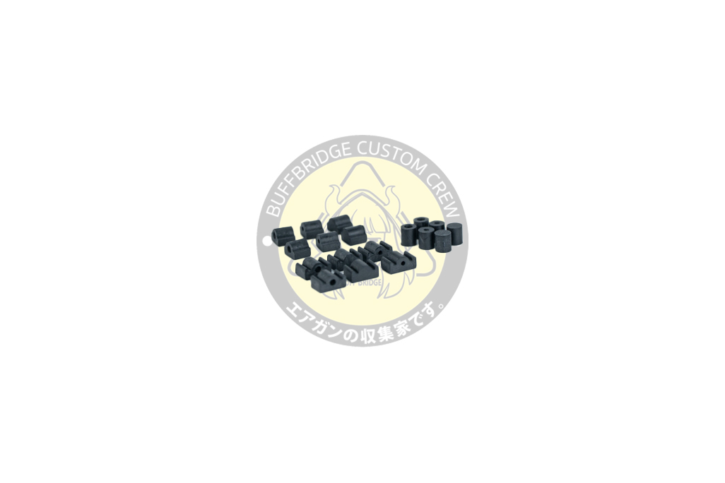 Guns Modify : Refine Hop Up Tensioner 9 Parameter in 18pcs Material 60HA ( Use BB 0.2-0.25g ) ( 9 in 1 )