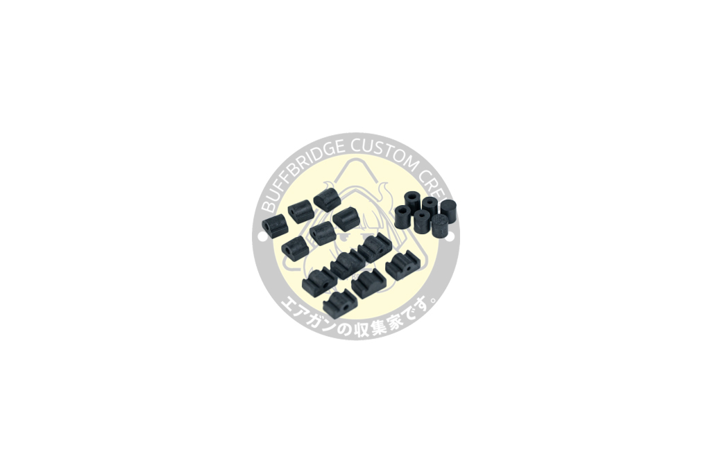 Guns Modify : Refine Hop Up Tensioner 9 Parameter in 18pcs Material 60HA ( Use BB 0.2-0.25g ) ( 9 in 1 ) 2