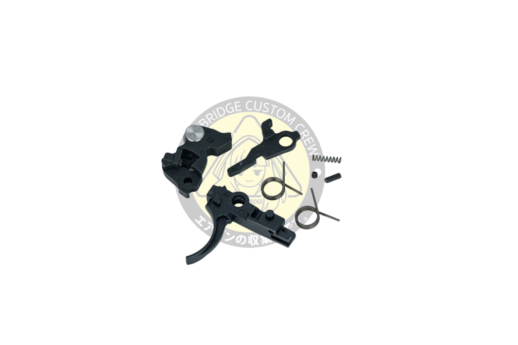 Guns Modify : EVO Steel 100-180% Adjustable Hammer w/ AR Std Trigger for Marui MWS M4 2