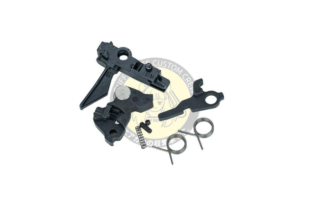 Guns Modify : EVO Steel 100-180% Adjustable Hammer w/ Gei Trigger for Marui MWS M4