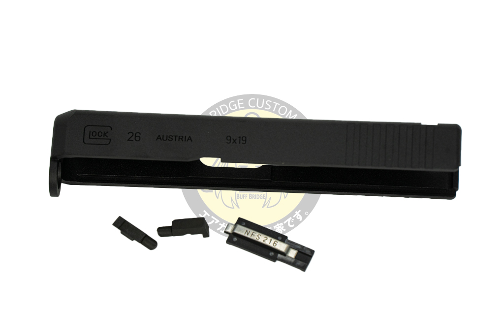 GUARDER : Aluminum CNC Slide for MARUI G26 Gen3 (Standard/Black) 2