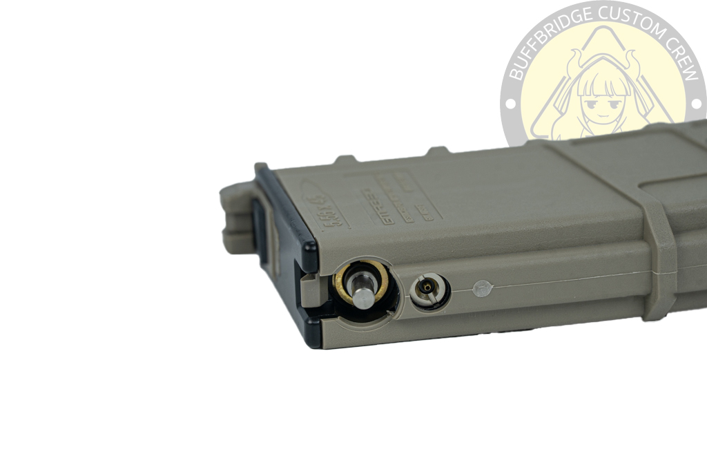 GHK : M4 GMAG Green Gas Magazine V3 (32 rounds, Compatible with G5) - TAN 3