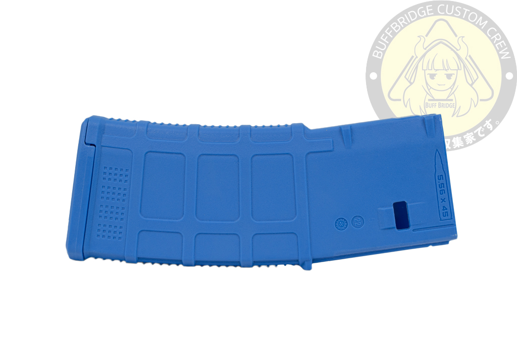 Guns Modify : EVO MWS GBB Magazine Spare Case for Marui MWS M4-Blue