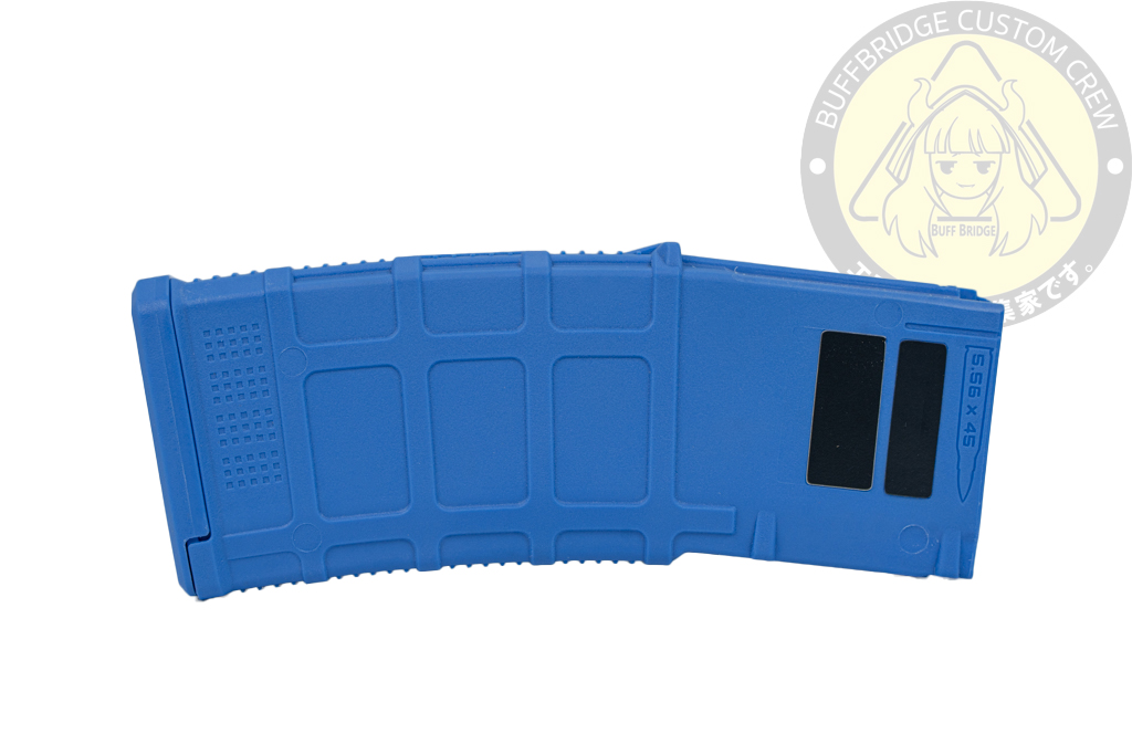 Guns Modify : EVO MWS GBB Magazine Spare Case for Marui MWS M4-Blue 2