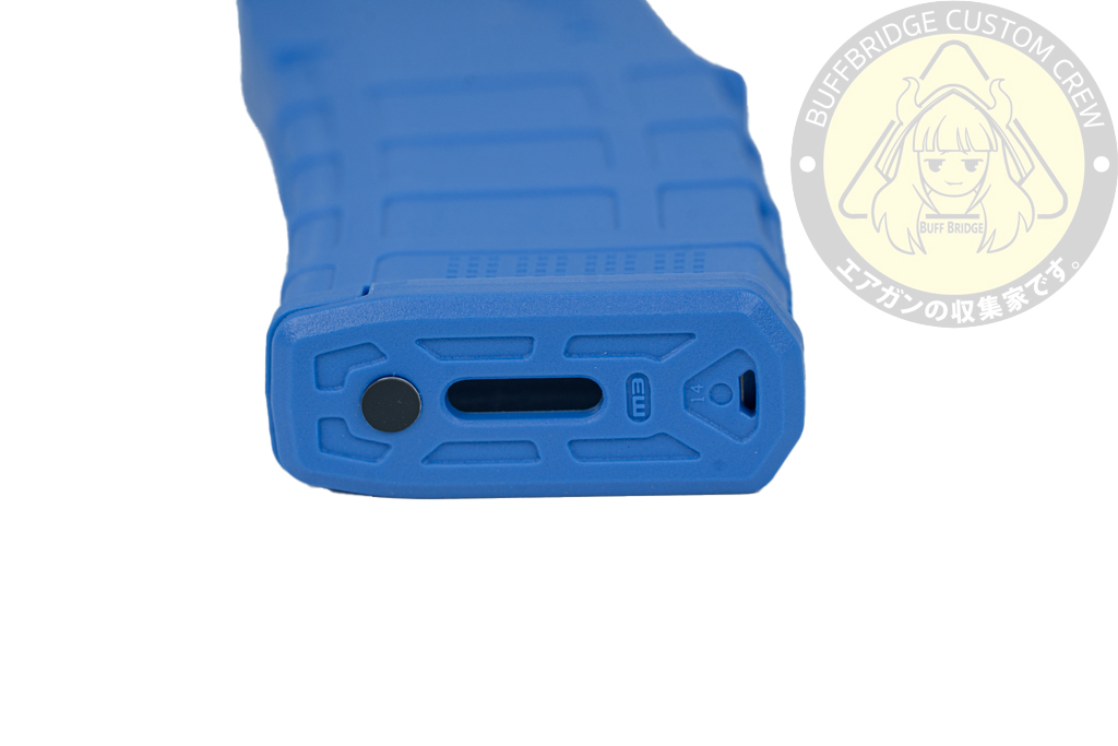 Guns Modify : EVO MWS GBB Magazine Spare Case for Marui MWS M4-Blue 4