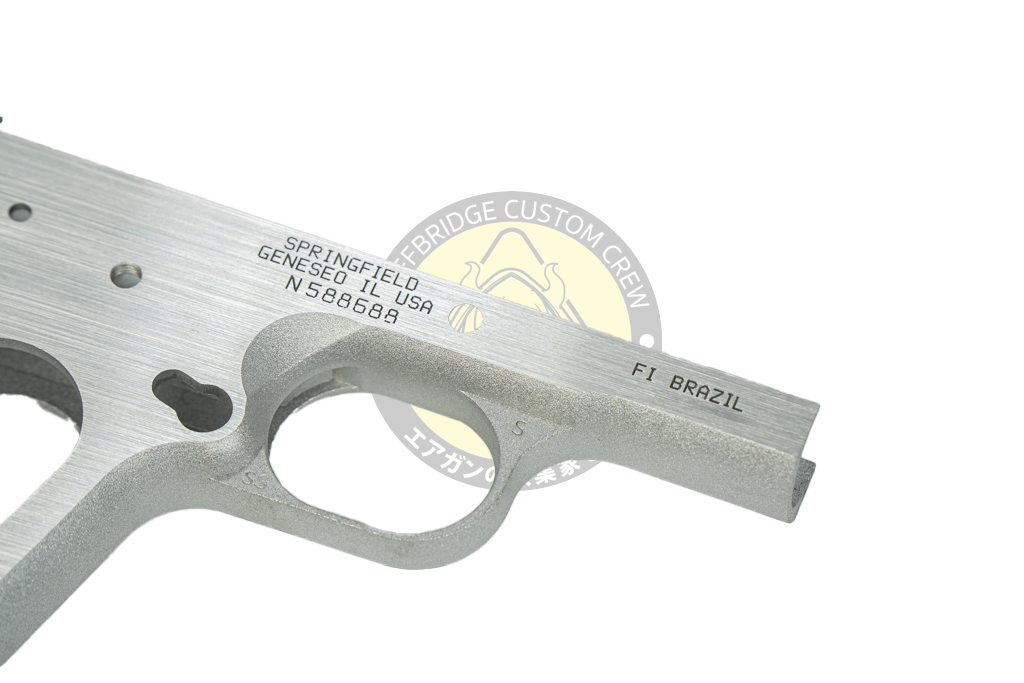 GUARDER : Aluminum Frame for MARUI V10 (CERAMIC/Silver Polishing) 2