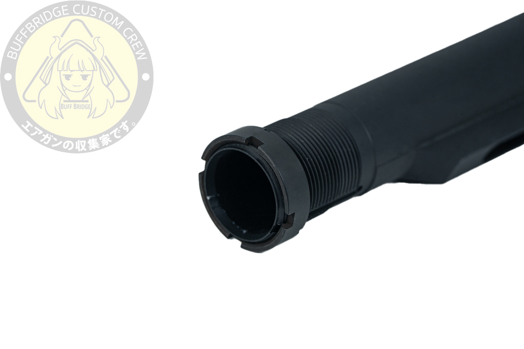 Guns Modify : CNC Aluminum 6 Position Buffer Tube for Marui M4 MWS GBB 2