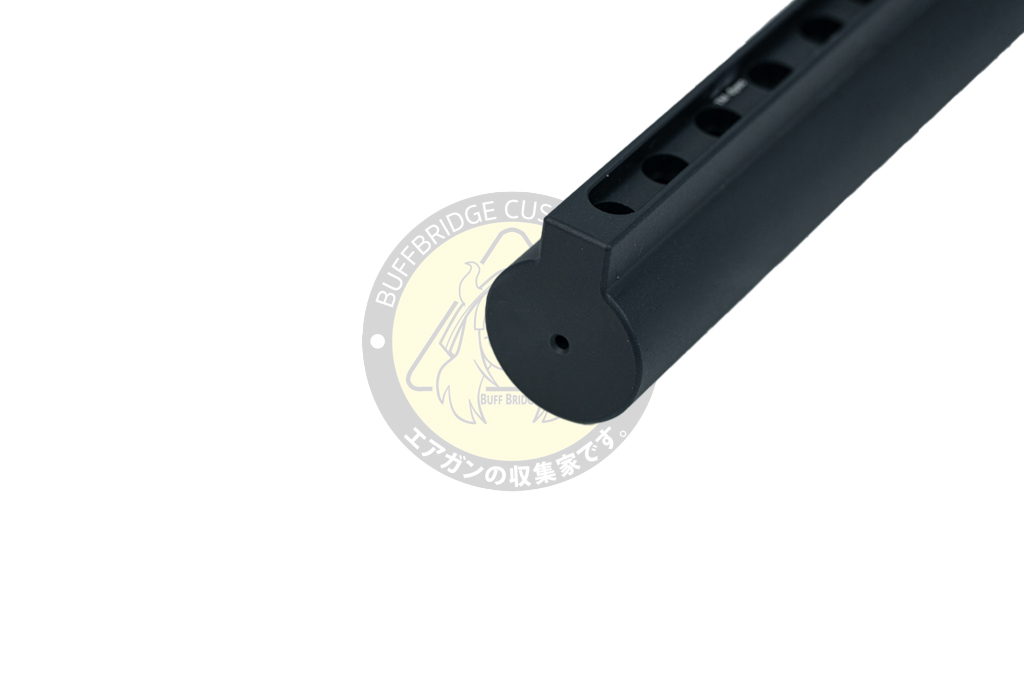 Guns Modify : CNC Aluminum 6 Position Buffer Tube for Marui M4 MWS GBB 3