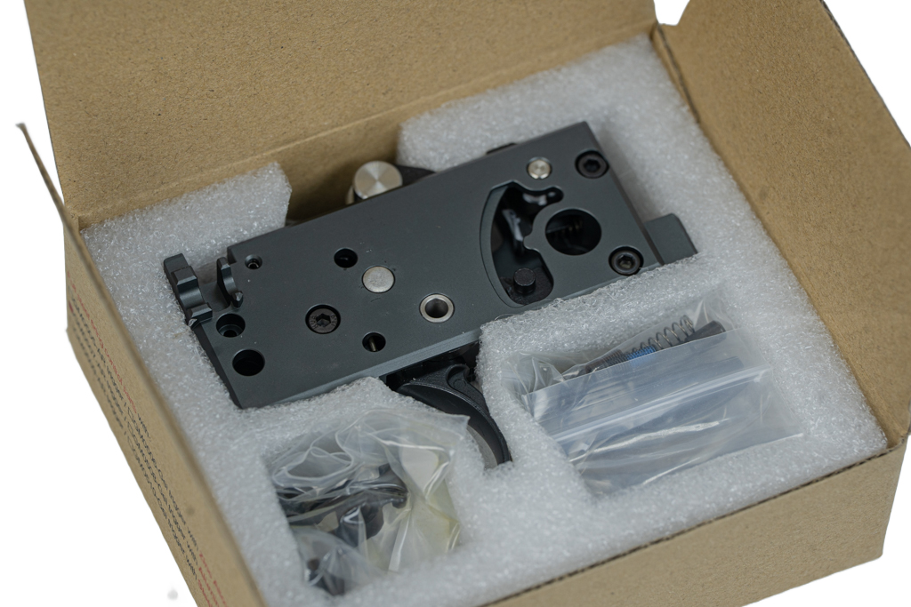 Guns Modify : EVO Drop in Full Steel Lower Parts Set For TM/GM MWS -CNC Aluminum Box Std Trigger