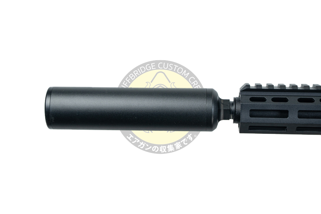 SEAL Airsoft : KC02 Ruger 10/22 VENDETTA Style Folding Stock GBB Airsoft w/ Suppressor (BK) 5