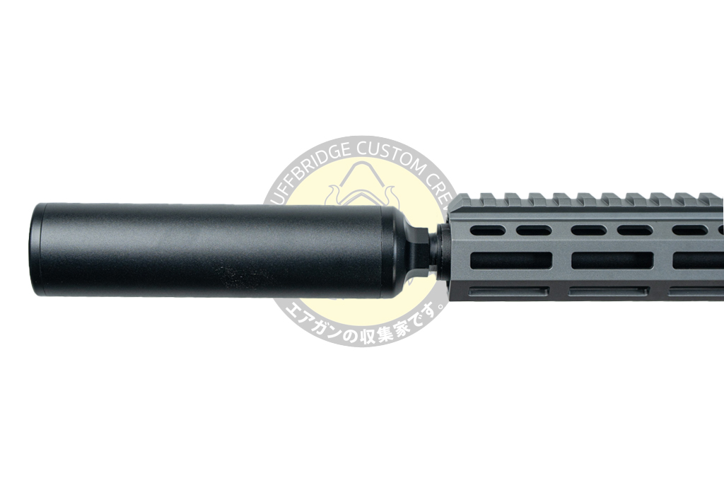 SEAL Airsoft : KC02 Ruger 10/22 VENDETTA Style Folding Stock GBB Airsoft W/ Suppressor (Grey) 7