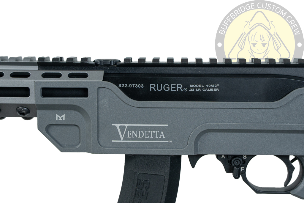 SEAL Airsoft : KC02 Ruger 10/22 VENDETTA Style Folding Stock GBB Airsoft (Gray) 4