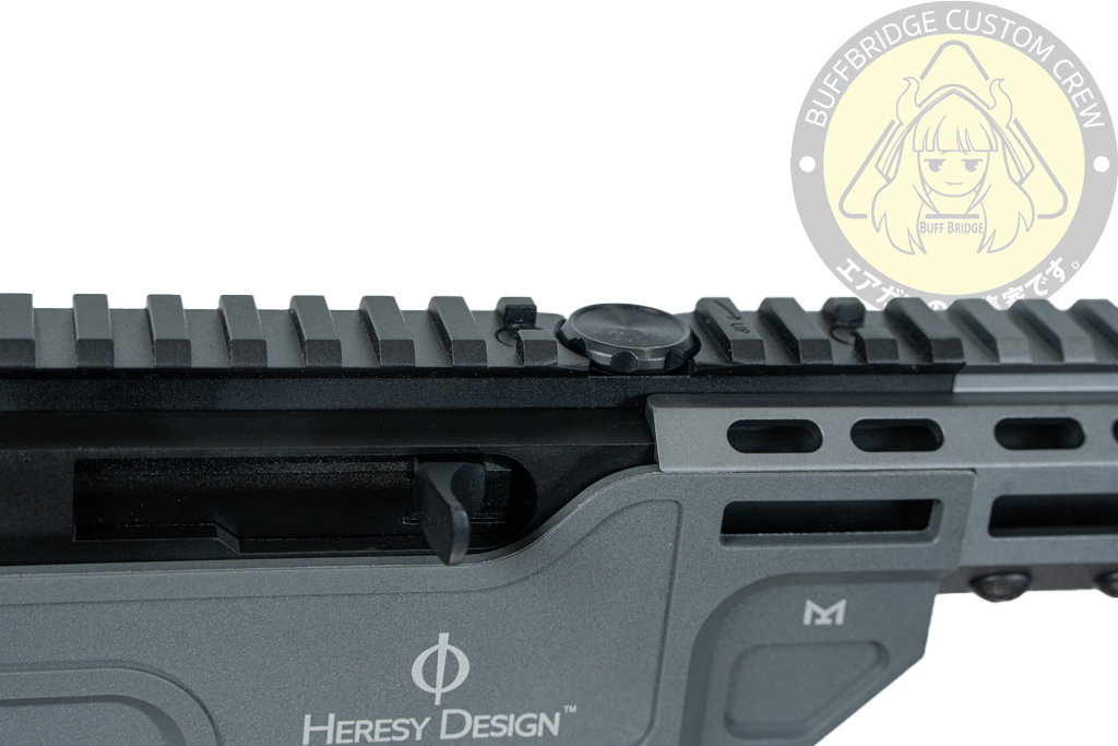 SEAL Airsoft : KC02 Ruger 10/22 VENDETTA Style Folding Stock GBB Airsoft (Gray) 12