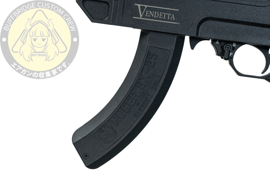 SEAL Airsoft : KC02 Ruger 10/22 VENDETTA Style Folding Stock GBB Airsoft (BK) 2