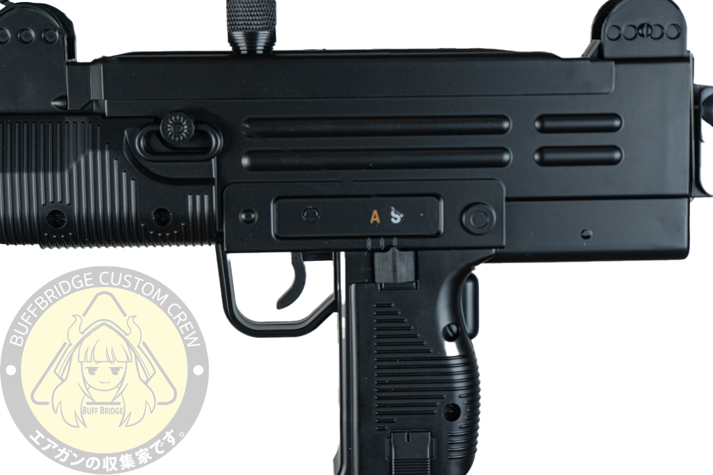 Hwasan UHC : MINI UZI Uzi Submachine Gun Children's Q Version Electric Gun BB 2