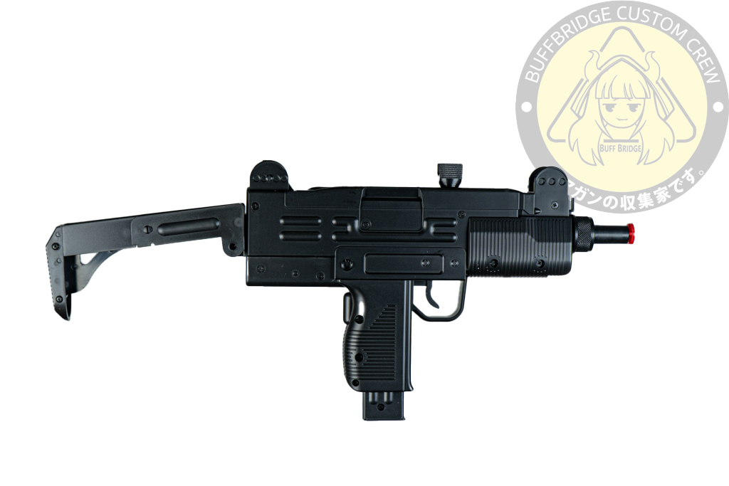 Hwasan UHC : MINI UZI Uzi Submachine Gun Children's Q Version Electric Gun BB 5
