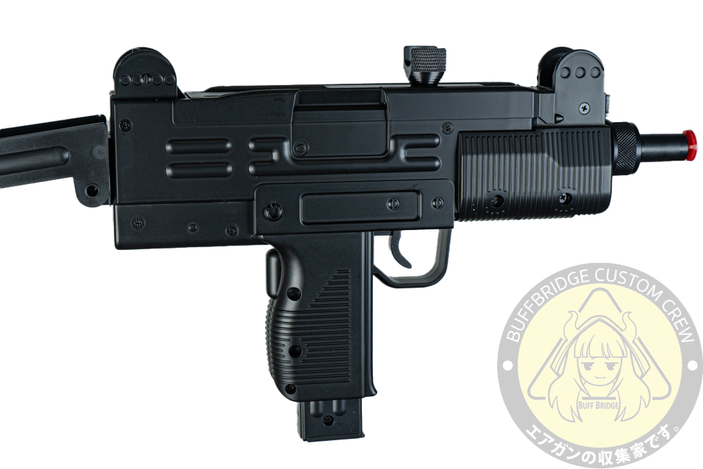 Hwasan UHC : MINI UZI Uzi Submachine Gun Children's Q Version Electric Gun BB 6