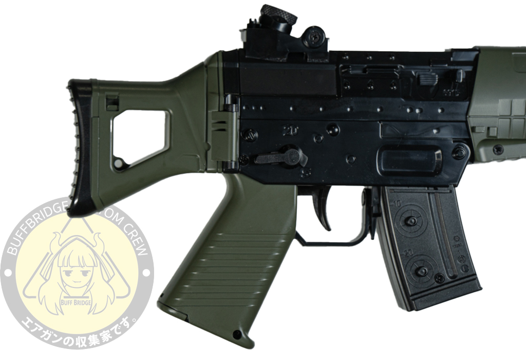Hwasan UHC : MINI SIG550 Children's Q Version Electric Gun BB 5