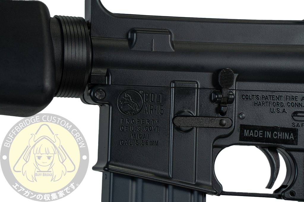CGS/T8 : COLT M603 M16A1 GBB Airsoft ( COLT1012 ) 4