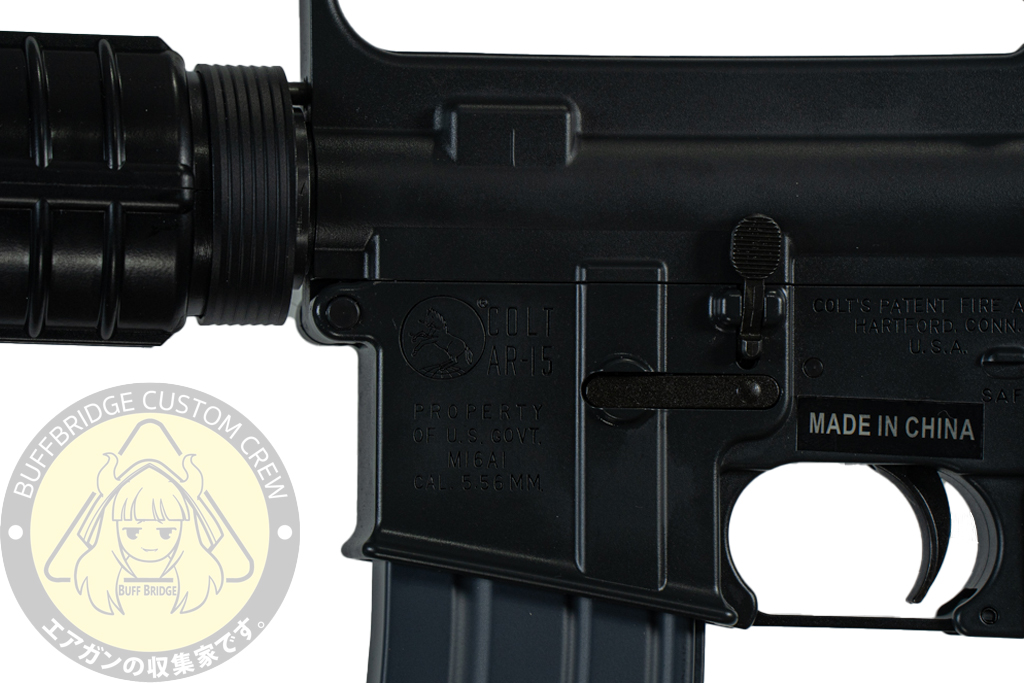 CGS/T8 : COLT M653 M16A1 Carbine 14.5 Inch GBB Airsoft ( COLT1019 ) 2
