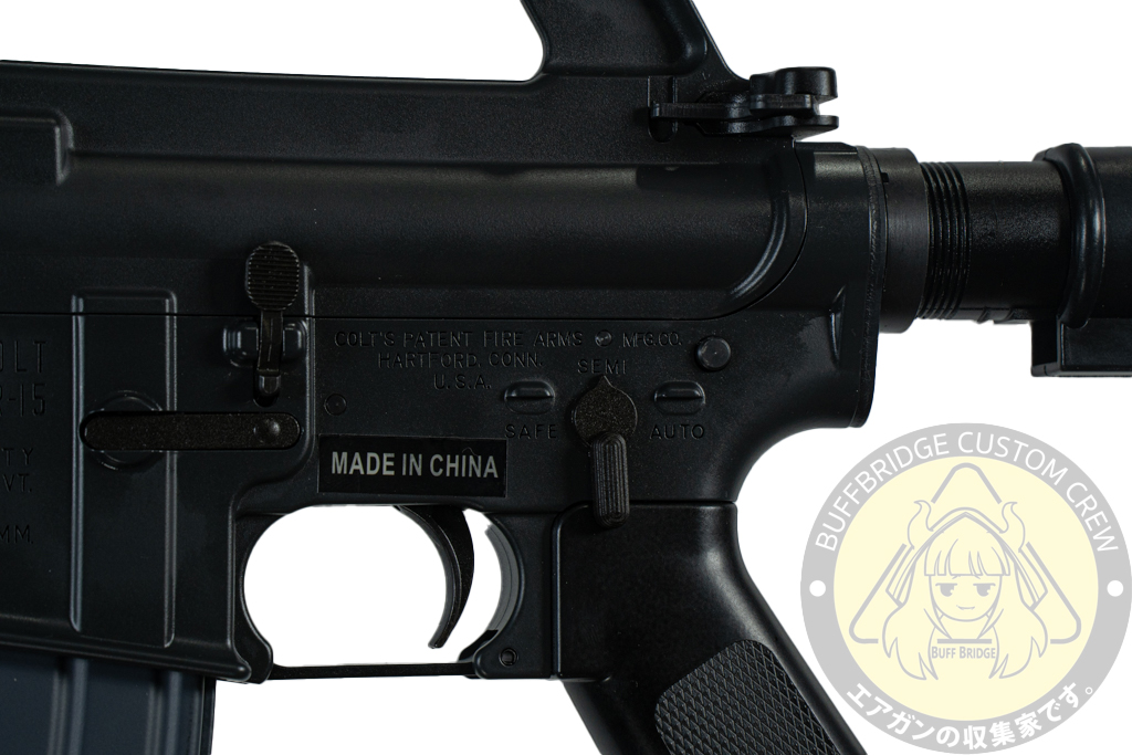 CGS/T8 : COLT M653 M16A1 Carbine 14.5 Inch GBB Airsoft ( COLT1019 ) 3
