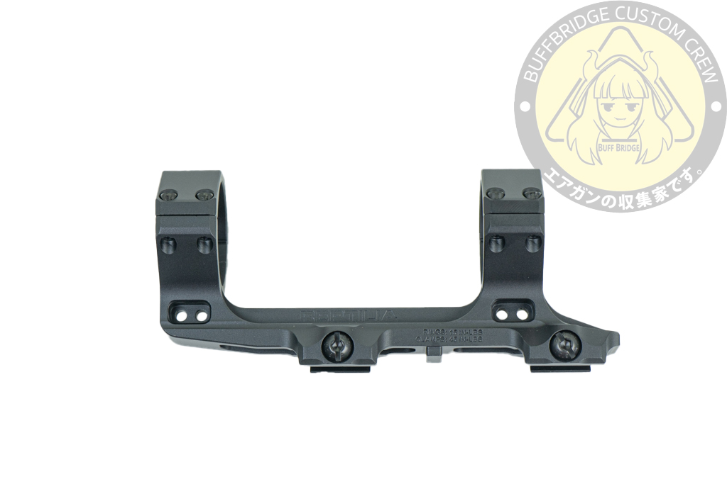 Angry Gun : AUS Style 34mm 1.54" Scope Mount BK
