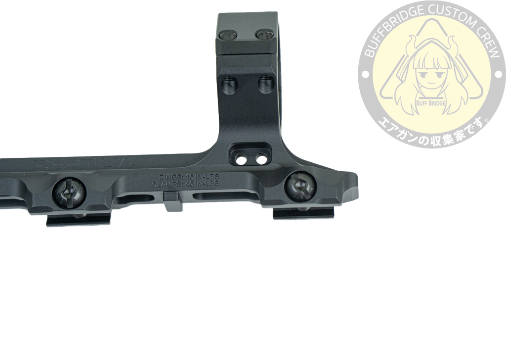 Angry Gun : AUS Style 34mm 1.54" Scope Mount BK 2