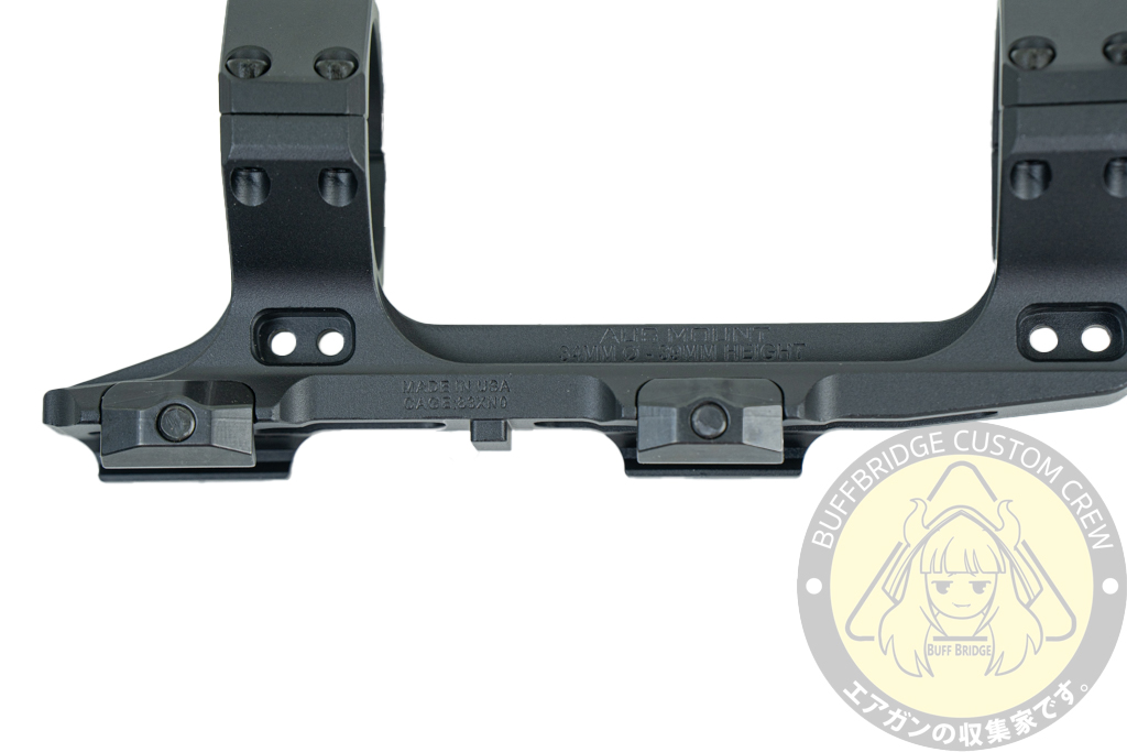 Angry Gun : AUS Style 34mm 1.54" Scope Mount BK 3