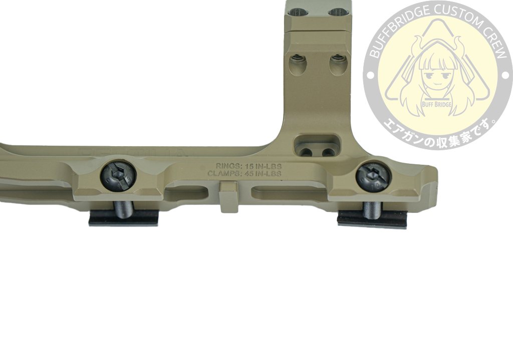 Angry Gun : AUS Style 34mm 1.54" Scope Mount FDE 2