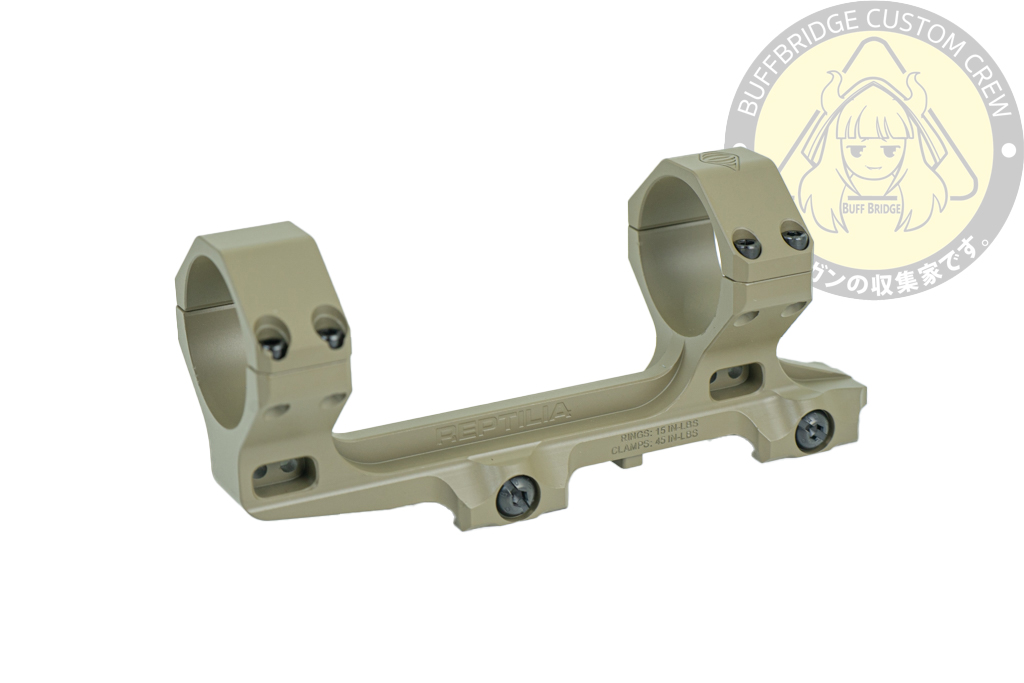 Angry Gun : AUS Style 34mm 1.54" Scope Mount FDE 3