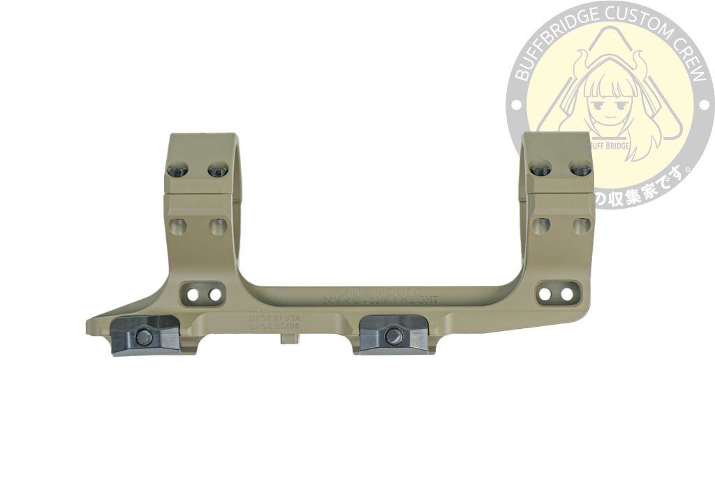 Angry Gun : AUS Style 34mm 1.54" Scope Mount FDE 5