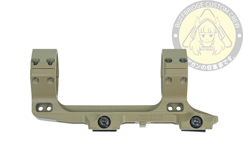 Angry Gun : AUS Style 34mm 1.54" Scope Mount FDE 6
