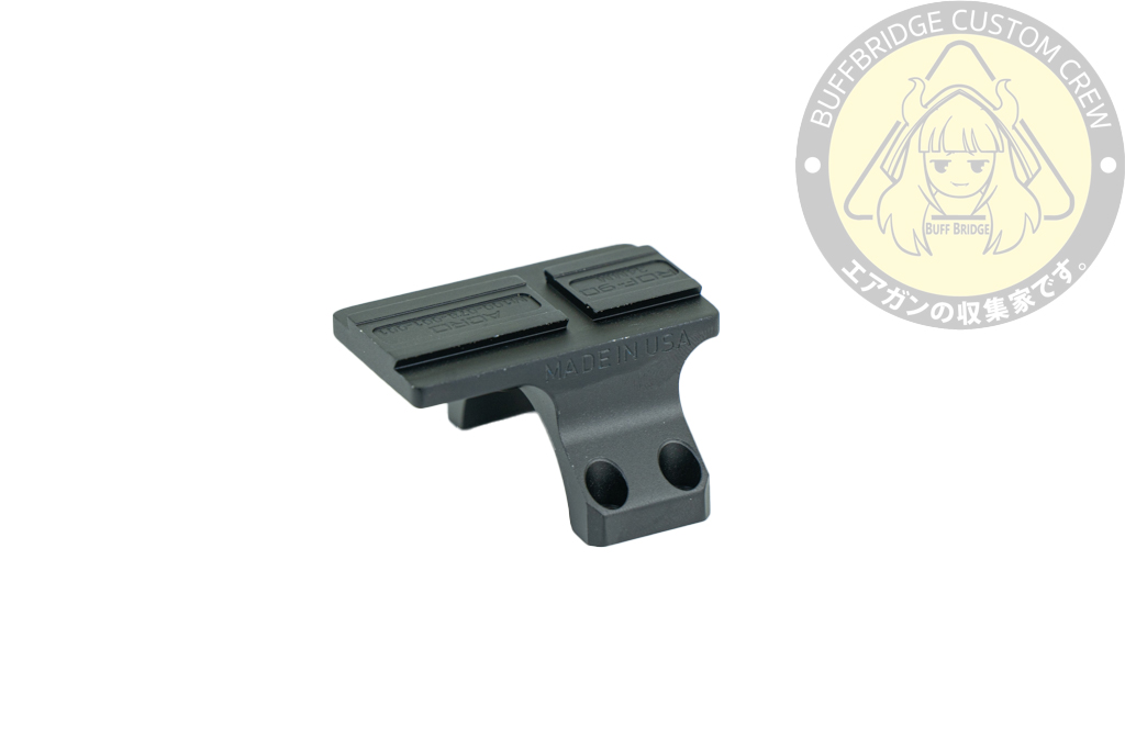 Angry Gun : AUS Style ROF-90 Type ACRO Spec Optic Mount For AUS Style 34mm 1.54" Scope Mount BK 2