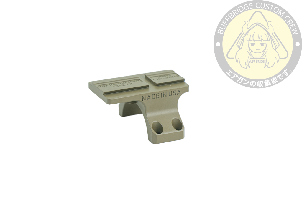 Angry Gun : AUS Style ROF-90 Type ACRO Spec Optic Mount For AUS Style 34mm 1.54" Scope Mount FDE