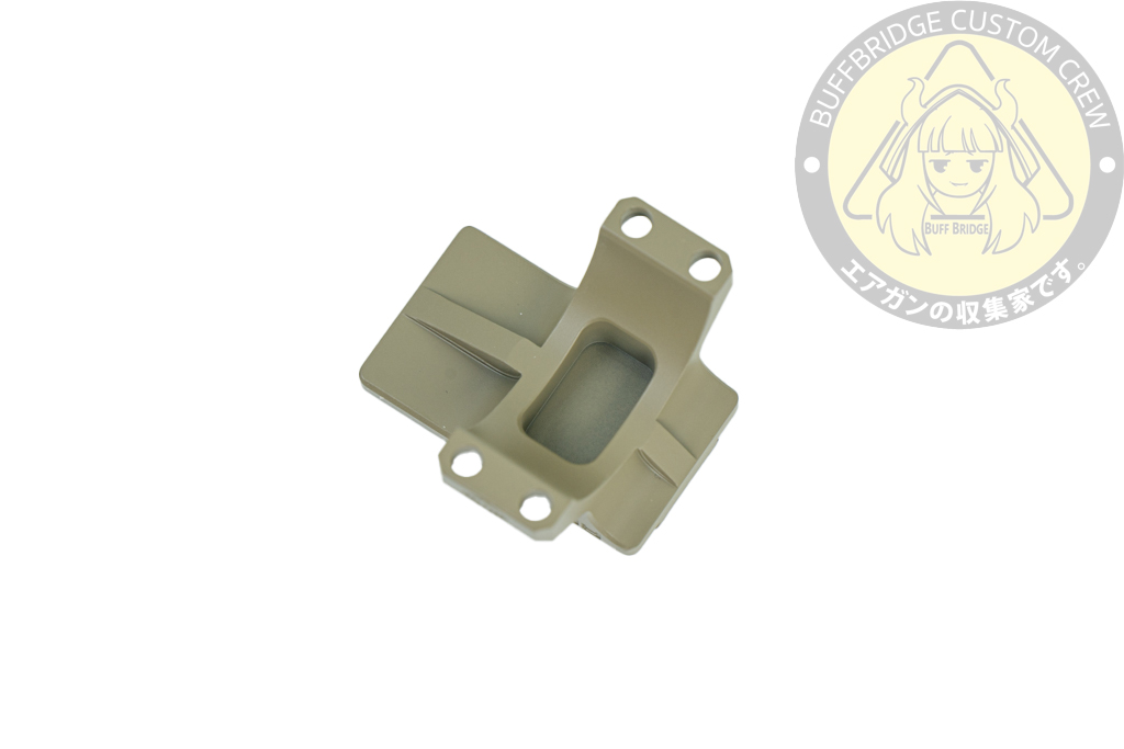 Angry Gun : AUS Style ROF-90 Type ACRO Spec Optic Mount For AUS Style 34mm 1.54" Scope Mount FDE 2