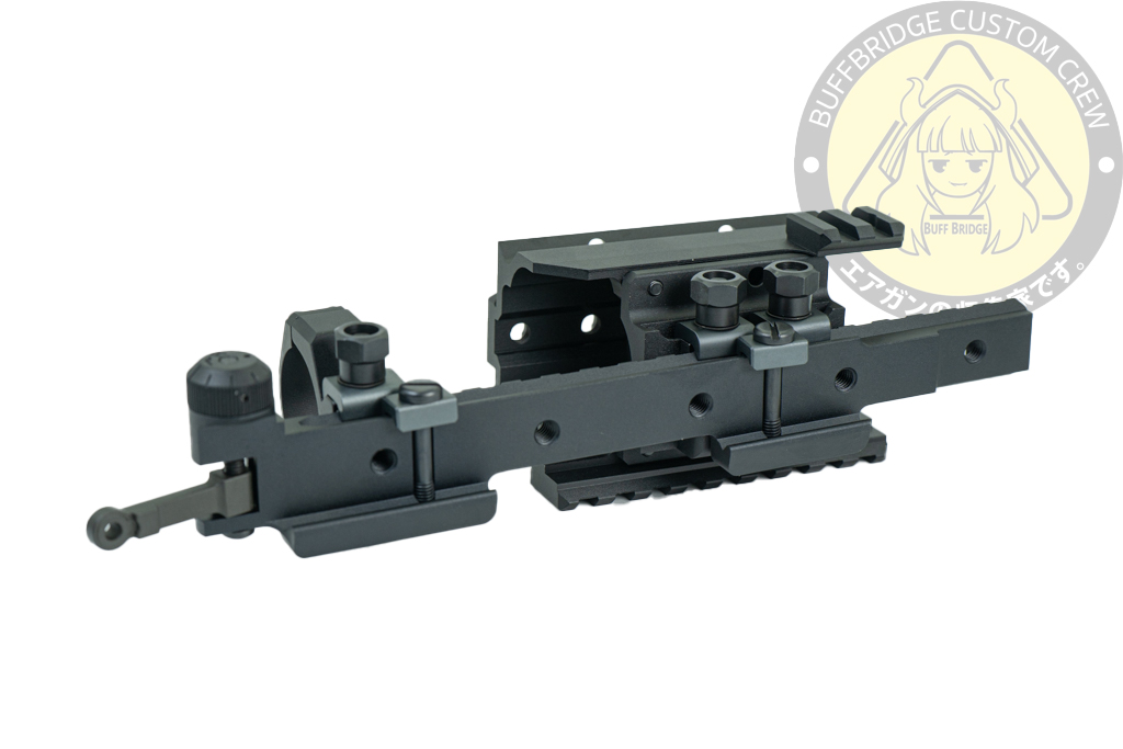 CGS : KXC Style NADS Mount and 30MM Scope Ring Assembly(556 Ver.) 9