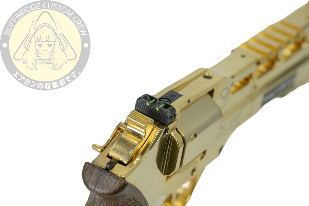 BO Manufacture : Chiappa Rhino 60DS .357 Magnum Style Airsoft Revolver (CO2) - Gold 18K (Limited Edition) 8