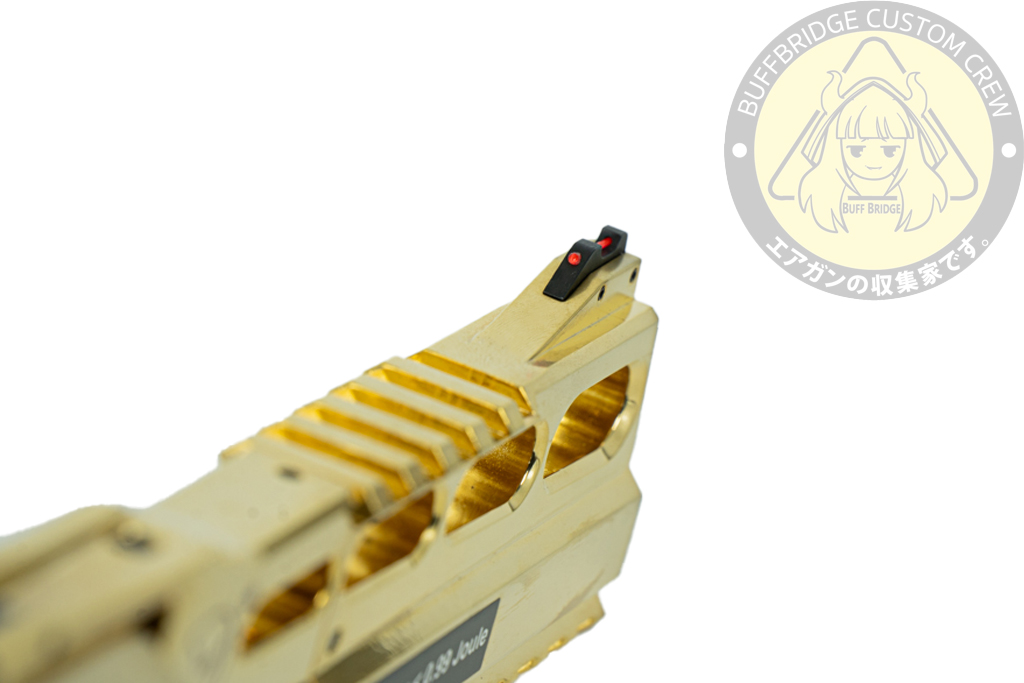 BO Manufacture : Chiappa Rhino 60DS .357 Magnum Style Airsoft Revolver (CO2) - Gold 18K (Limited Edition) 9