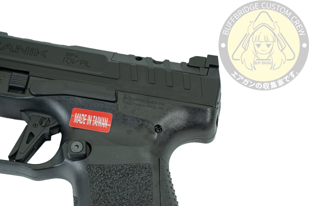 CYBERGUN : CANIK SFx RIVAL GBB Airsoft - EMG Licensed - Black 2