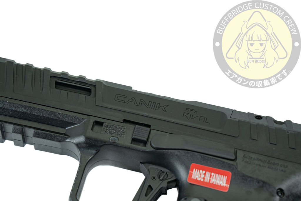CYBERGUN : CANIK SFx RIVAL GBB Airsoft - EMG Licensed - Black 4