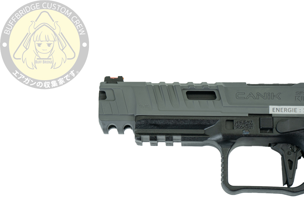 CYBERGUN : CANIK SFx RIVAL GBB Airsoft - EMG Licensed - Black+Grey 4