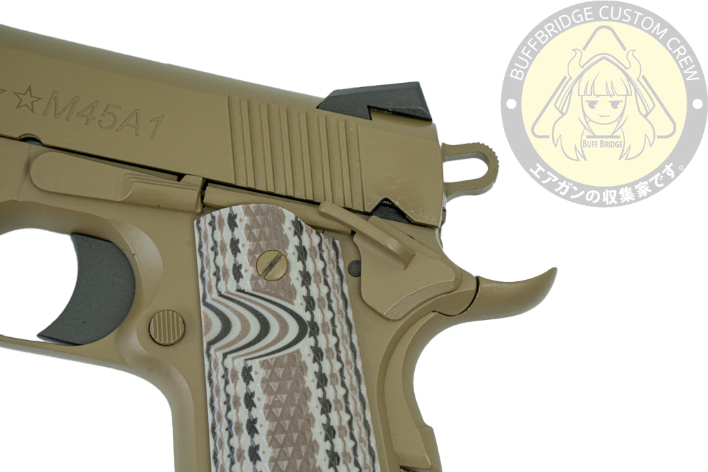 EMG/T8 R48 Colt 1911 Combat Unit GBB - FDE 3