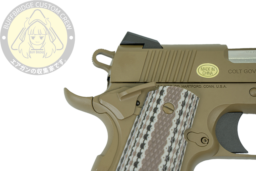 EMG/T8 R48 Colt 1911 Combat Unit GBB - FDE 8