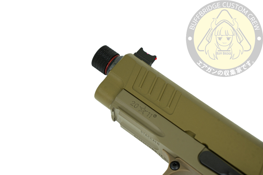 T8 & Army : Staccato C2 with Thread (FDE) 5