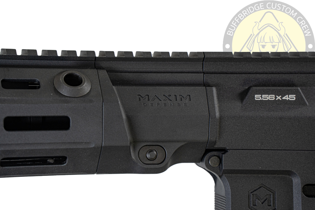 VFC : PDX-SD Electric Airsoft ( AEG / GATE Aster ) - MAXIM DEFENSE Licensed - Black 5