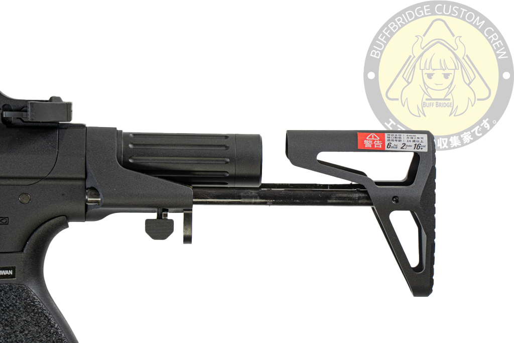 VFC : PDX-SD Electric Airsoft ( AEG / GATE Aster ) - MAXIM DEFENSE Licensed - Black 7