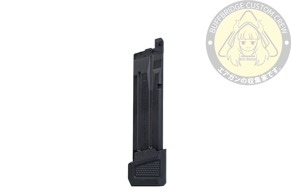 TTI AIRSOFT : 28Rds Lightweight Gas Airsoft Magazine for VFC M17 P320 GBBSeries - Black 2