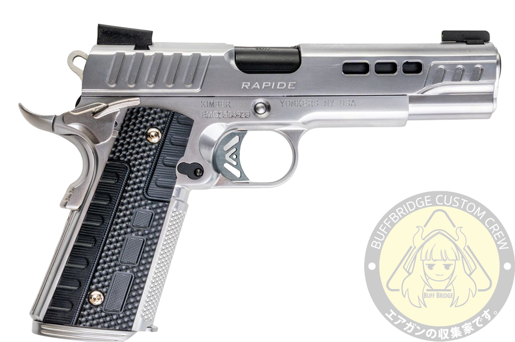 ARMORER WORKS : KIMBER Rapide GBB Airsoft- EMG Licensed - Silver 2