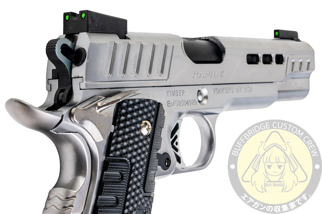 ARMORER WORKS : KIMBER Rapide GBB Airsoft- EMG Licensed - Silver 4